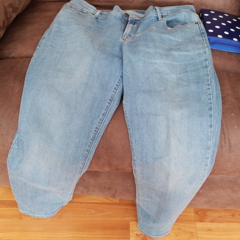 Ol Navy Curvy Blue Jeans